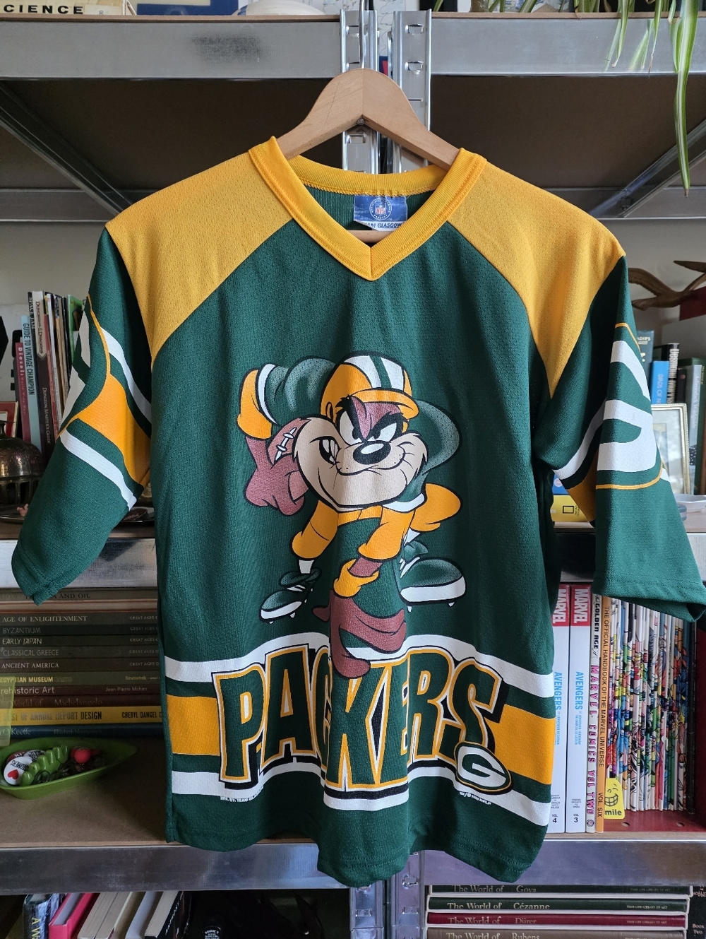 1996 | NFL Team Glasgow Taz GB Packers Jersey Tee